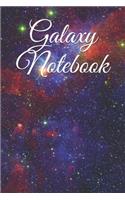 GALAXY NOTEBOOK 120 blank pages: (5 Galaxy)