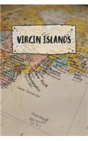 Virgin Islands: Ruled Travel Diary Notebook or Journey Journal - Lined Trip Pocketbook for Men and Women with Lines