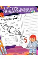 Letter Number Tracing for Preschoolers