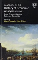HDBK of Hist Econ Analysis (Handbook on the History of Economic Analysis, 1-3)