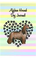 Afghan Hound Dog Journal: Pocket Gift Notebook for Dog and Puppy Lovers