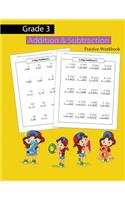 Grade 3 Addition & Subtraction Practice Workbook