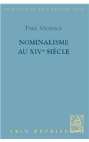 Nominalisme Au Xive Siecle
