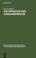 Sprache der Ahiqarsprüche