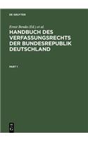 Handbuch Des Verfassungsrechts Der Bundesrepublik Deutschland