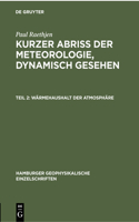Wärmehaushalt Der Atmosphäre