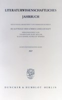 Literaturwissenschaftliches Jahrbuch