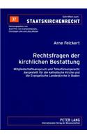 Rechtsfragen Der Kirchlichen Bestattung
