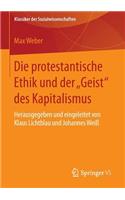 Protestantische Ethik Und Der Geist Des Kapitalismus