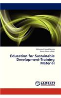 Education for Sustainable Development-Training Material