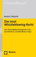 Das Neue Whistleblowing-Recht