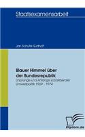 Blauer Himmel über der Bundesrepublik