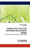 Wimax Cost Effective Networks Deployment Model