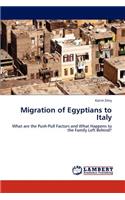 Migration of Egyptians to Italy