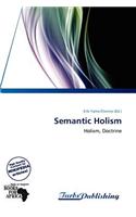 Semantic Holism