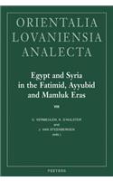 Egypt and Syria in the Fatimid, Ayyubid and Mamluk Eras VIII