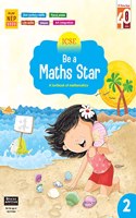 Ratna Sagar ICSE Be A Maths Star Class 2 - Mathematics Book For Grade 2