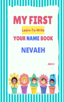 My First Learn-To-Write Your Name Book