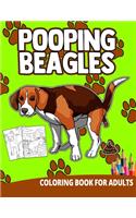 Pooping Beagles Coloring Book For Adults