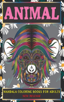 Mandala Coloring Books for Adults New Release - Animal