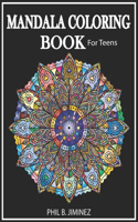 Mandala Coloring book for teens