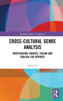 Cross-Cultural Genre Analysis