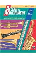 ACCENT ON ACHIEVEMENT HORN IN F BOOK 3