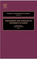 Procurement and Financing of Motorways in Europe, 15