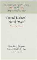 Samuel Beckett's Novel Watt
