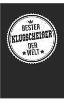 Bester Klugscheißer Der Welt: A5 Liniertes - Notebook - Notizbuch - Taschenbuch - Journal - Tagebuch - Ein lustiges Geschenk für die Besten Männer Der Welt