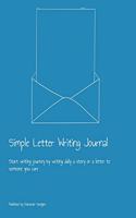Simple Letter Writing Journal