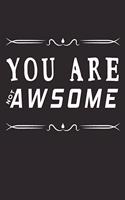 You Are Not Awsome