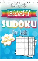 Easy Sudoku For Kids 3rd Edition