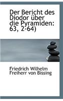 Der Bericht Des Diodor Uber Die Pyramiden