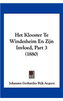 Het Klooster Te Windesheim En Zijn Invloed, Part 3 (1880)