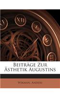 Beitrage Zur Asthetik Augustins