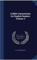 Bible Commentary for English Readers Volume 3