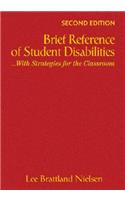 Brief Reference of Student Disabilities