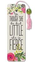 Beaded Bkmk and Though She Be But
