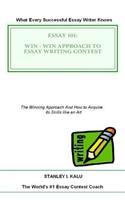 Essay 101: Win - Win Approach to Essay Writing Contest(English)