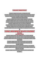 One Journey Many Paths: Poetry