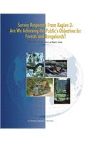 Survey Responses From Region 3: Are We Achieving the Public's Objectives for Forests and Rangelands?(English)
