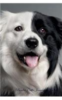 Border Collie January Notebook Border Collie Record, Log, Diary, Special Memories, To Do List, Academic Notepad, Scrapbook & More