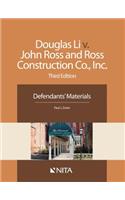 Douglas Li V. John Ross and Ross Construction Co., Inc.