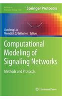 Computational Modeling of Signaling Networks