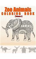 Zoo Animals coloring book