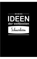 Ideen der weltbesten Schneiderin: Notizbuch / Skizzenbuch / Tagebuch - A5 120 Seiten liniert - Geschenk für Freundin / Geschenkidee Frau