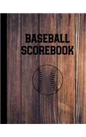 Baseball Scorebook: Record Game Sheet, Games Score Book Sheets Notebook