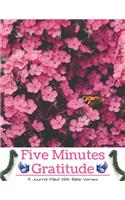Five minutes gratitude