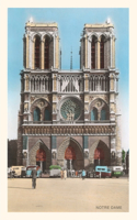 Vintage Journal Facade of Notre Dame Cathedral: (Pocket Sized - Found Image Press Journals)